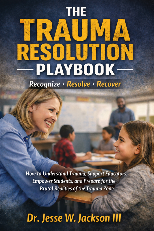 The Trauma Resolution Playbook (Recognize • Resolve • Recover)  How to Understand Trauma, Support Educators, Empower Students, and Prepare for the Brutal Realities of the Trauma Zone