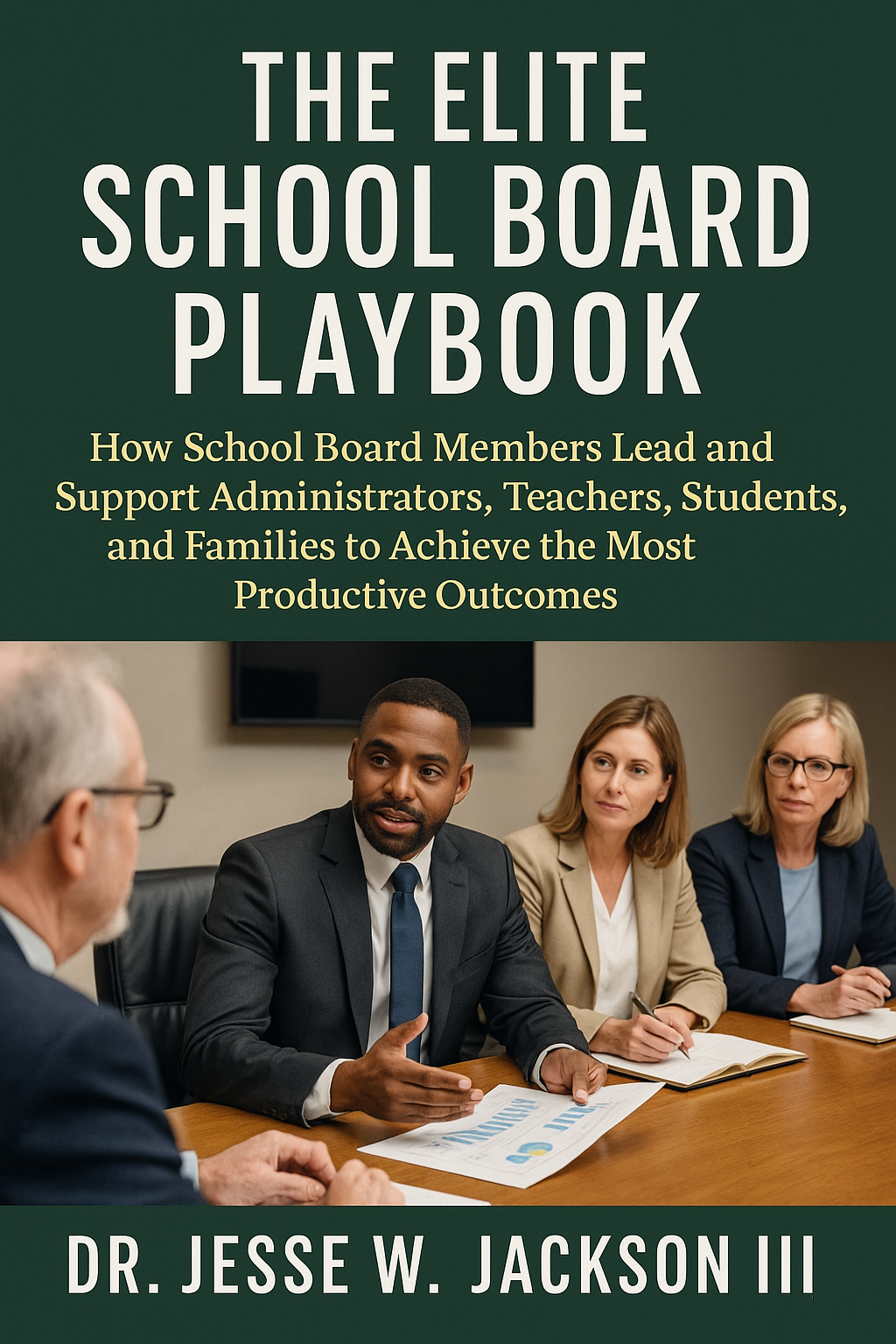 The Elite School  Board Playbook: How School Board Members Lead and Support Administrators, Teachers, Students, and Families to Achieve the Most Productive Outcomes